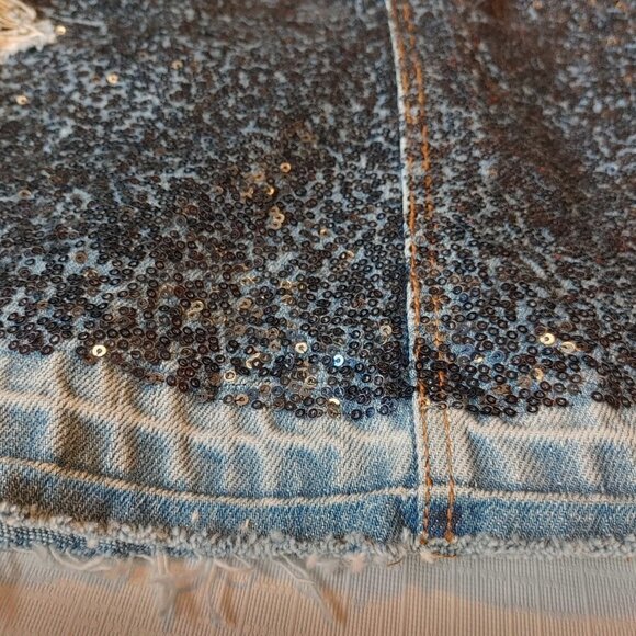 Sass & Bide MOJO-KIKO Skirt Sequin 38 - Picture 2 of 10